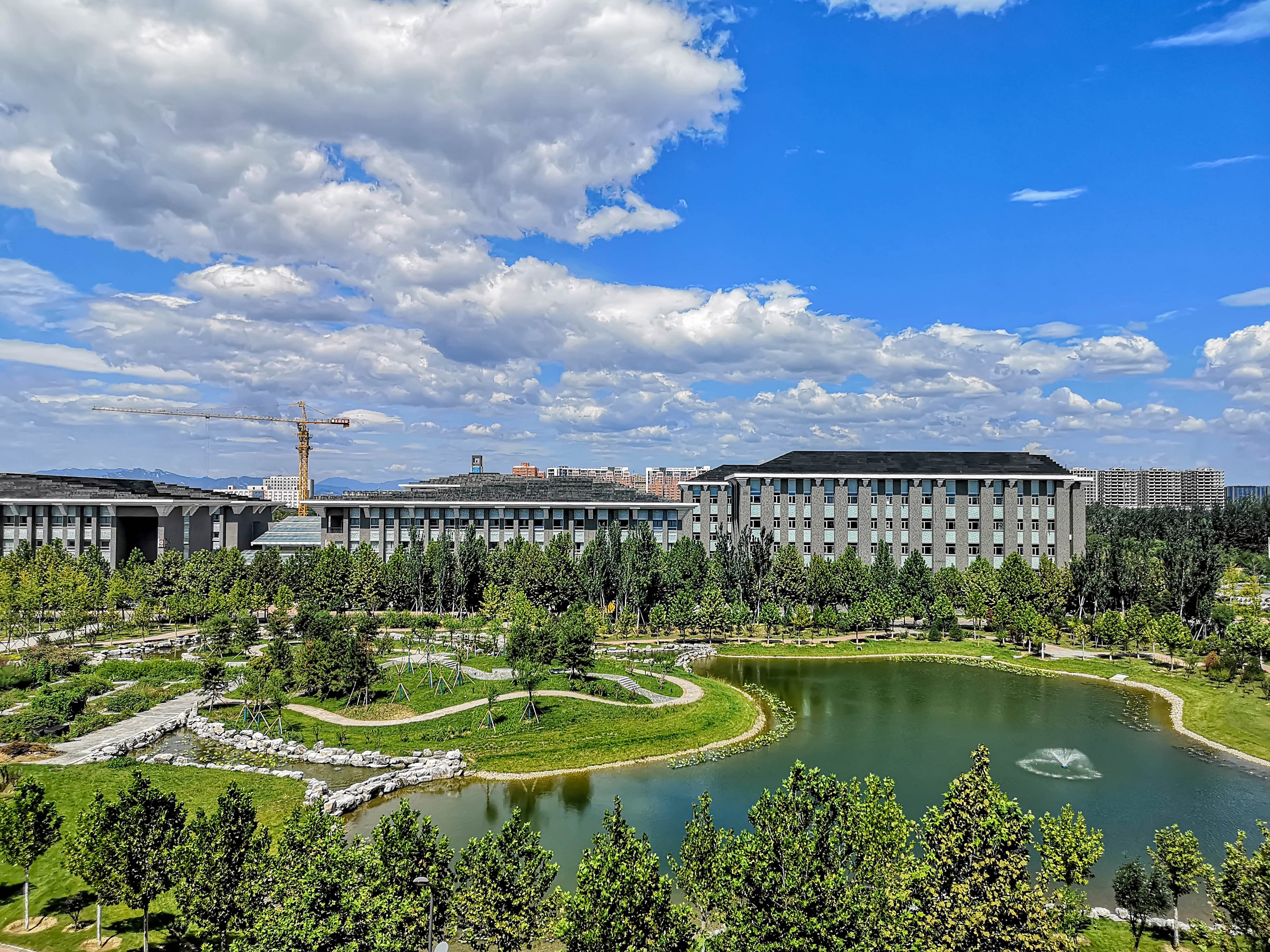 北京中医药大学风景图片